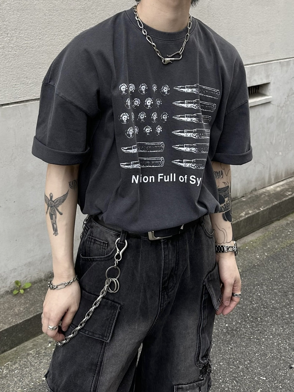 大阪店WEB限定【Chikashitsu +】original chain bracelet