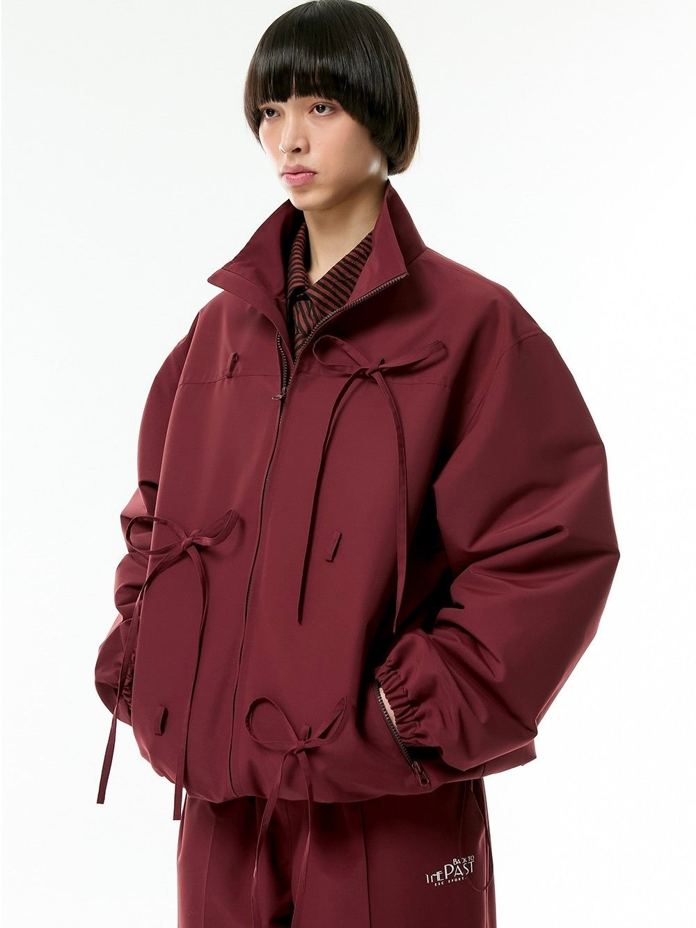 【ESC STUDIO】ribbon training jacket