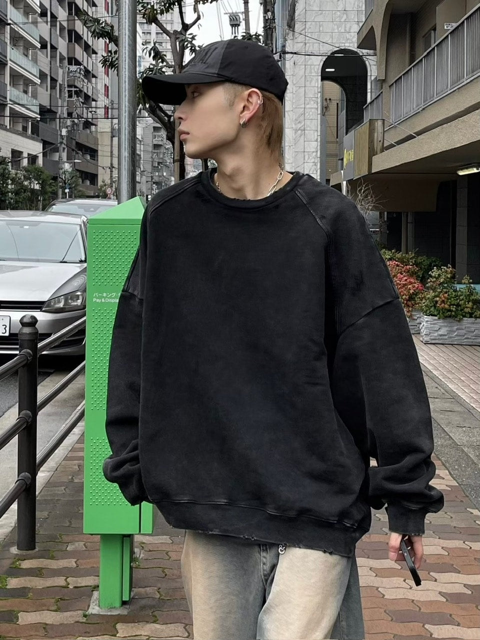 受注制【Chikashitsu +】set up pigment damage sweat