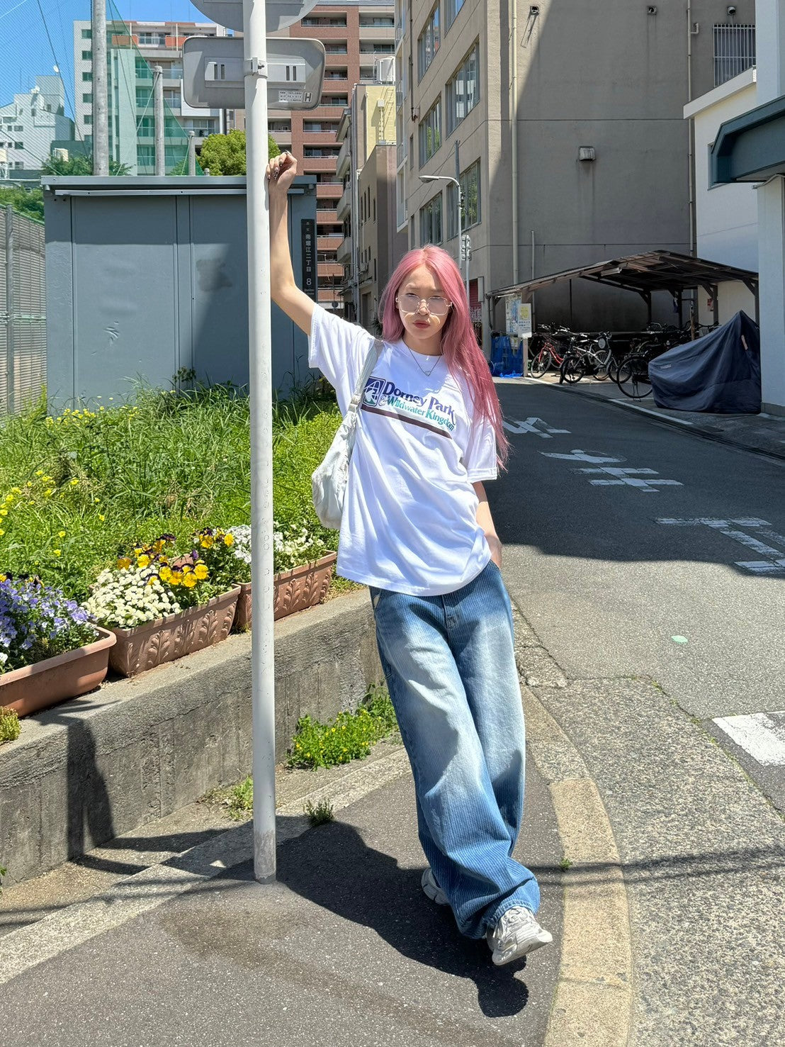 受注制【Chikashitsu +】graphic t-shirt 2 (3color)