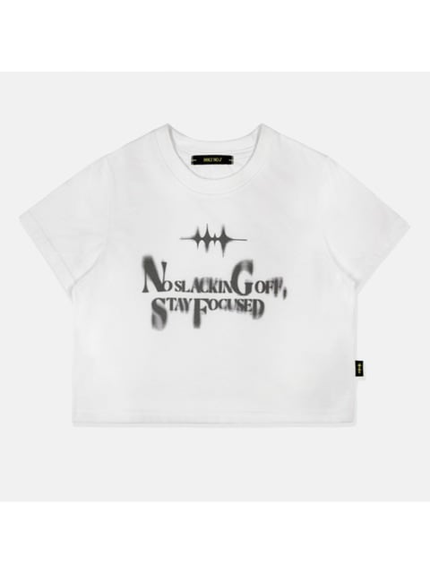 【HOLY NUMBER 7】Girl's hip-hop CROP T-SHIRTS / 【ホーリーナンバーセブン】ガールズヒップホップクロップ半袖Tシャツ