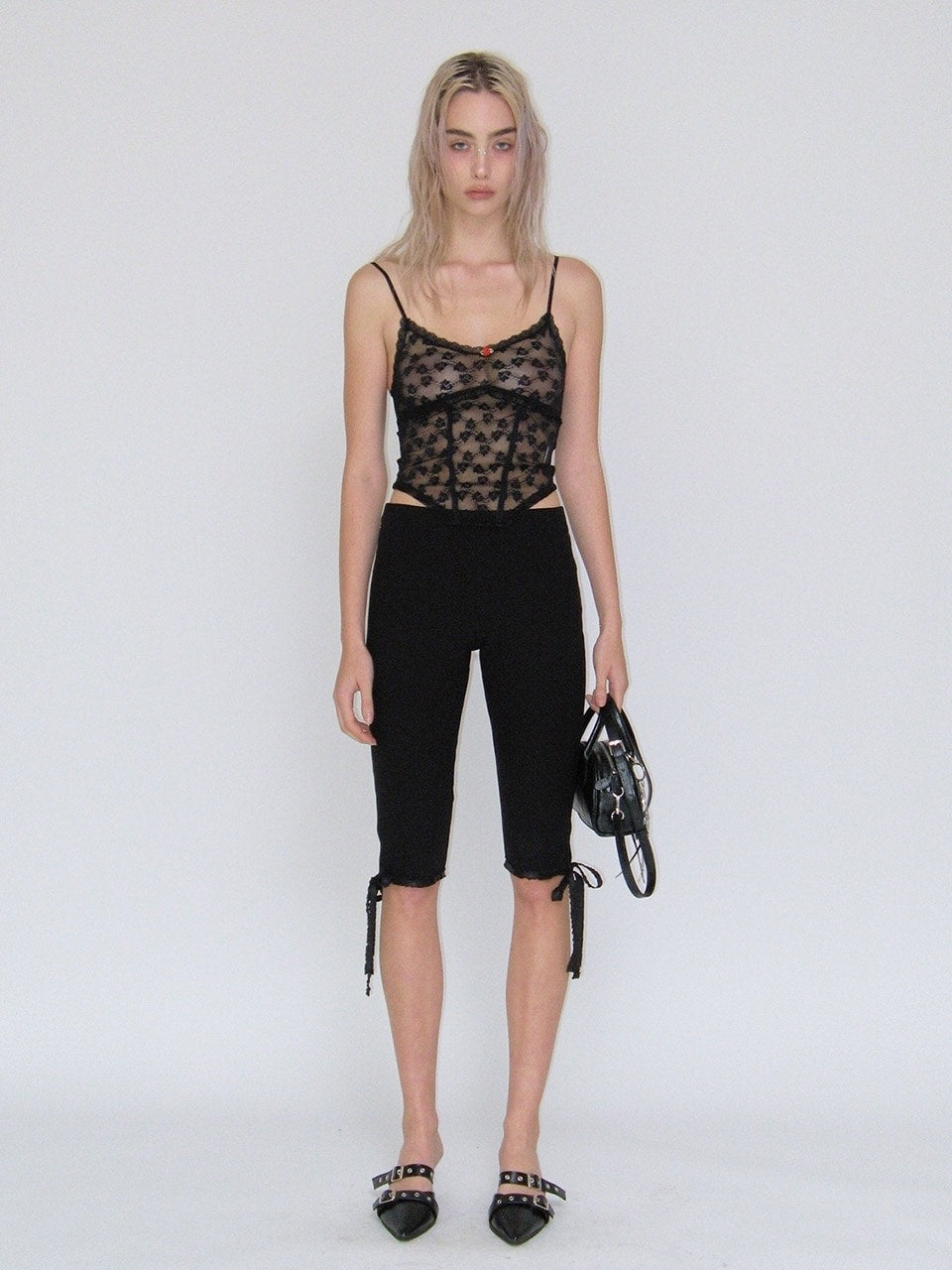 【CRANK】LACE CORSET SLEEVELESS