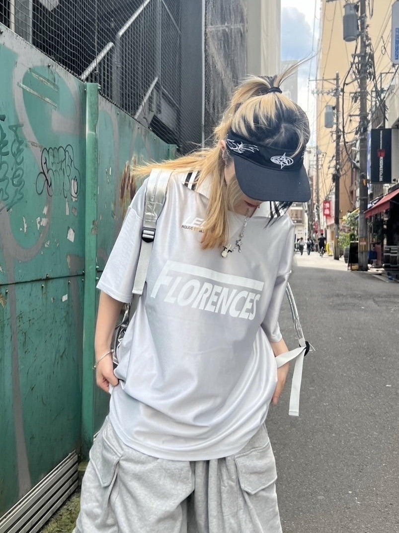 受注制【Never mind the XU】sports tech poloshirts (2color)