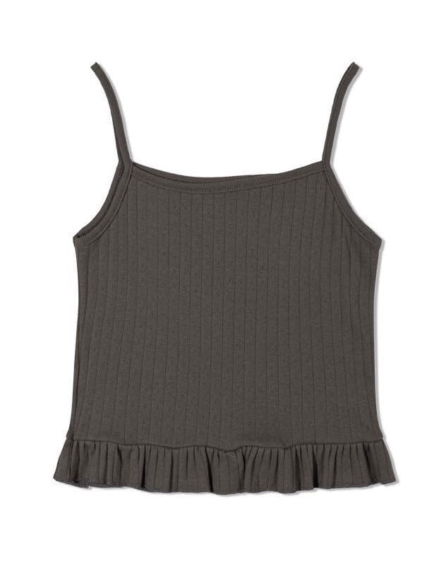 【Uglyshadow】US RUFFLE SLEEVELESS
