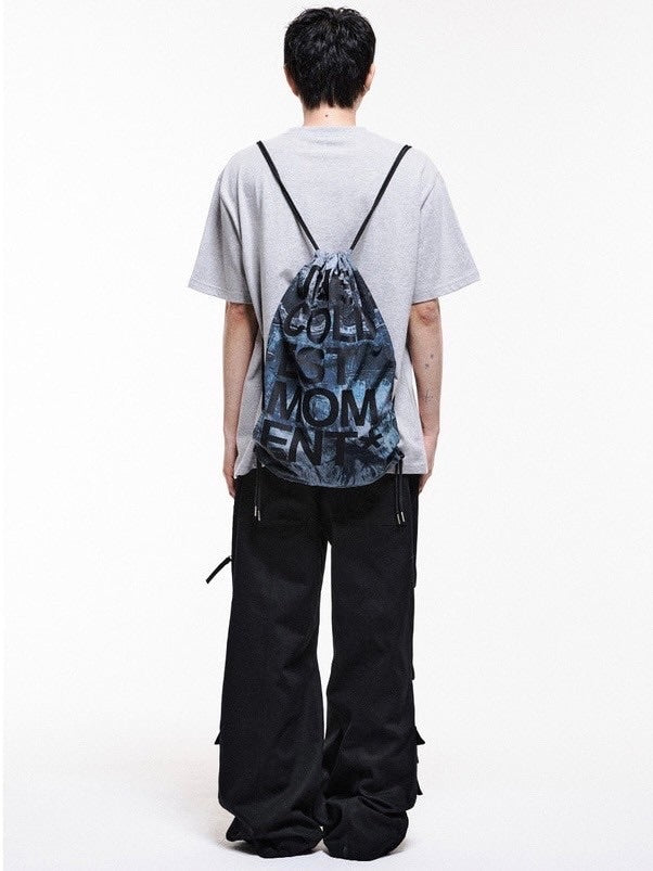 【THECOLDESTMOMENT】TCM logo gym sack