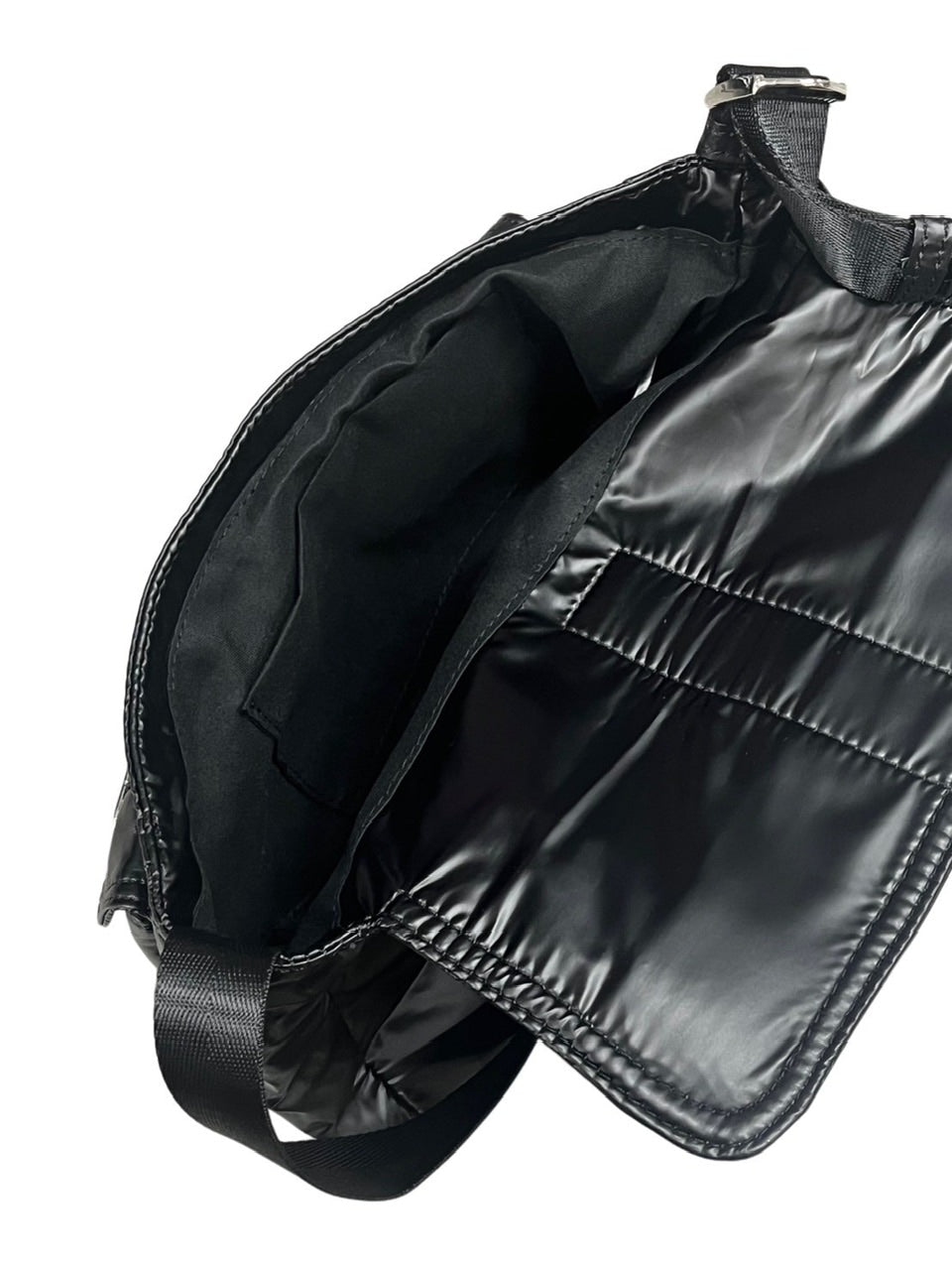 受注制【Never mind the XU】metallic belt pocket bag (2color)