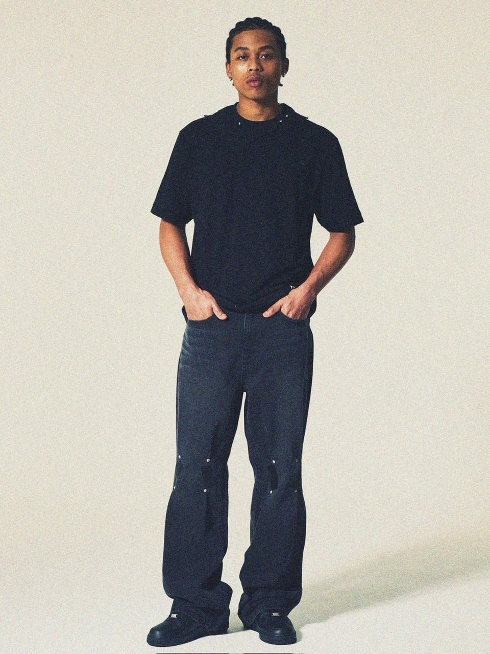 【RESURRECTION13】Neck Remake T Shirt