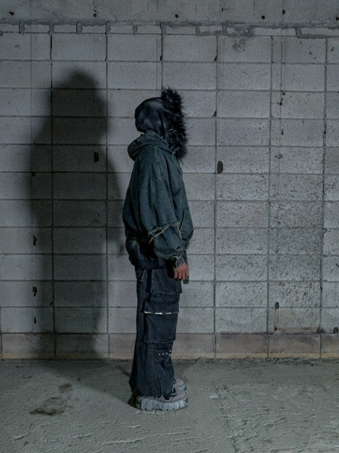 【DIG YOUR OWN GRAVE】DENIM PULLOVER (2color)