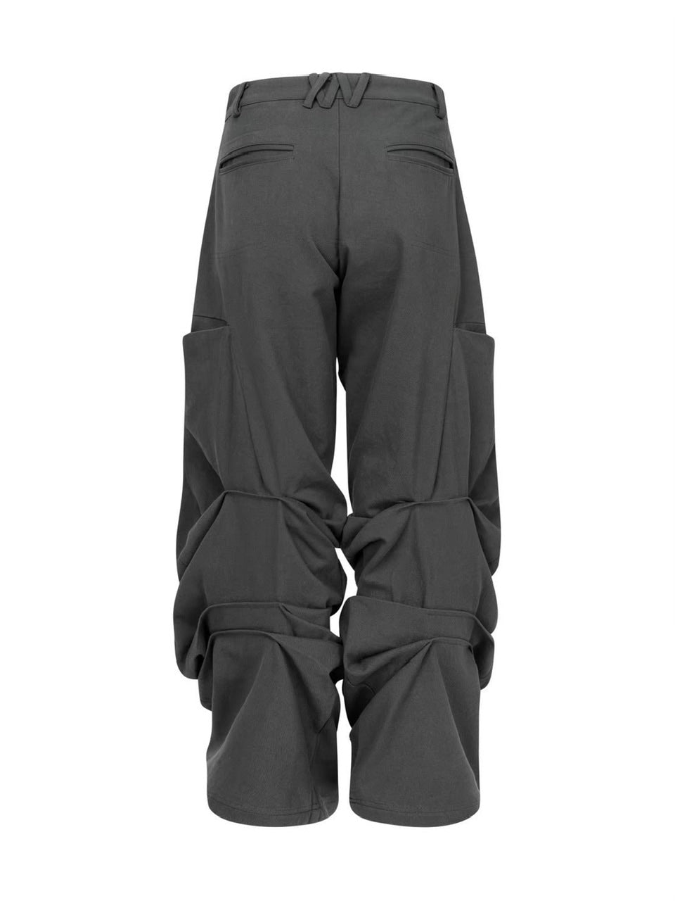 【NACHE】PINTUCK WIDE PANTS (UNISEX)