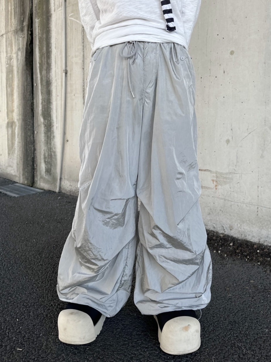 国際配送【LUV CODE】tuck easy pants