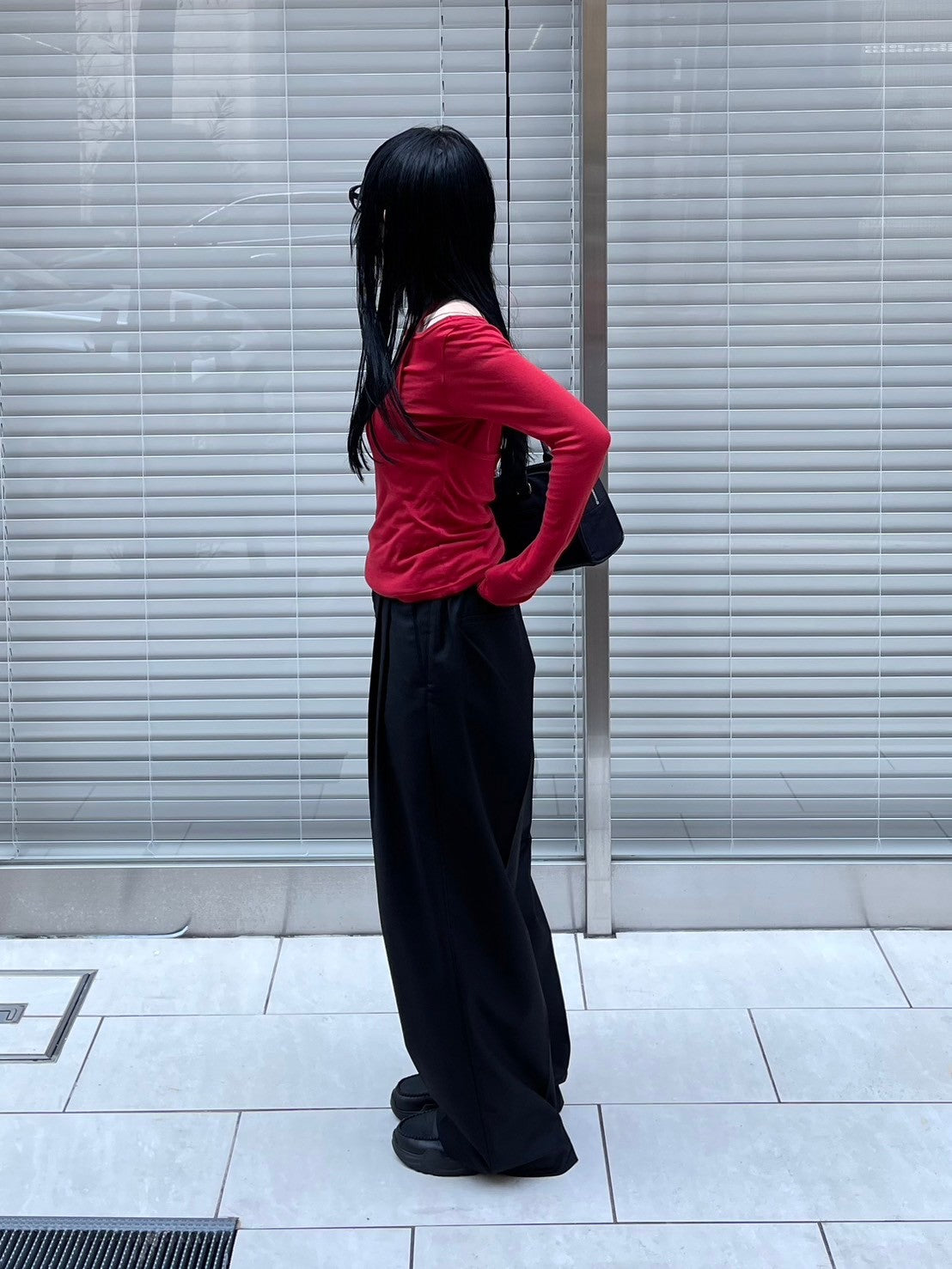 【oaks】2-piece layered long sleeve (3color)