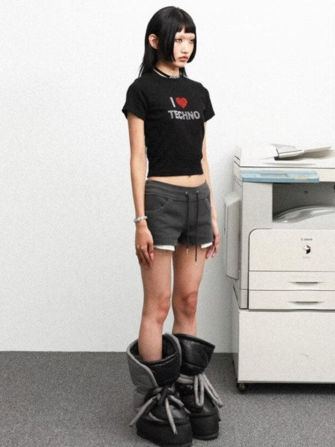 【KAIYA】HISTERIC ANGEL short pants