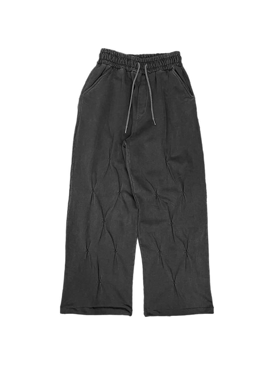 受注制【Chikashitsu +】stitch design sweat pants (3color)