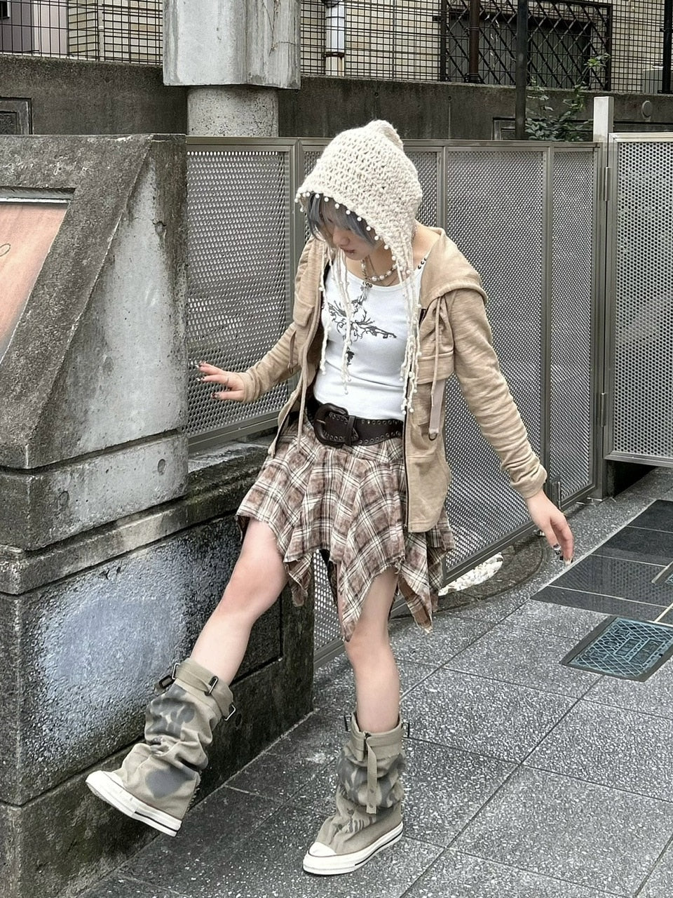 受注制【Never mind the XU】loose canvas shoes