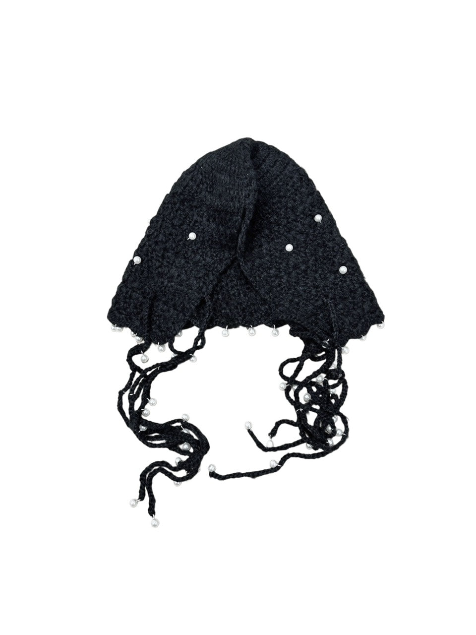 受注制【Never mind the XU】pearl babushka (2color)