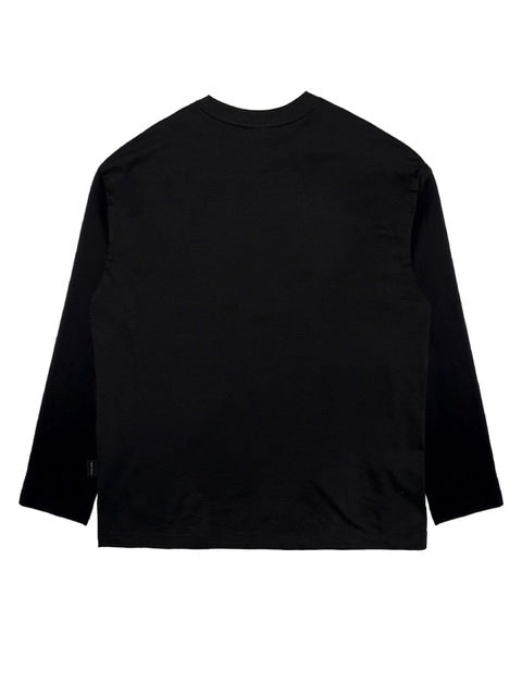 【HOLY NUMBER 7】Oversized Dynamic 07 Star Graphic Long Sleeve T-Shirt
