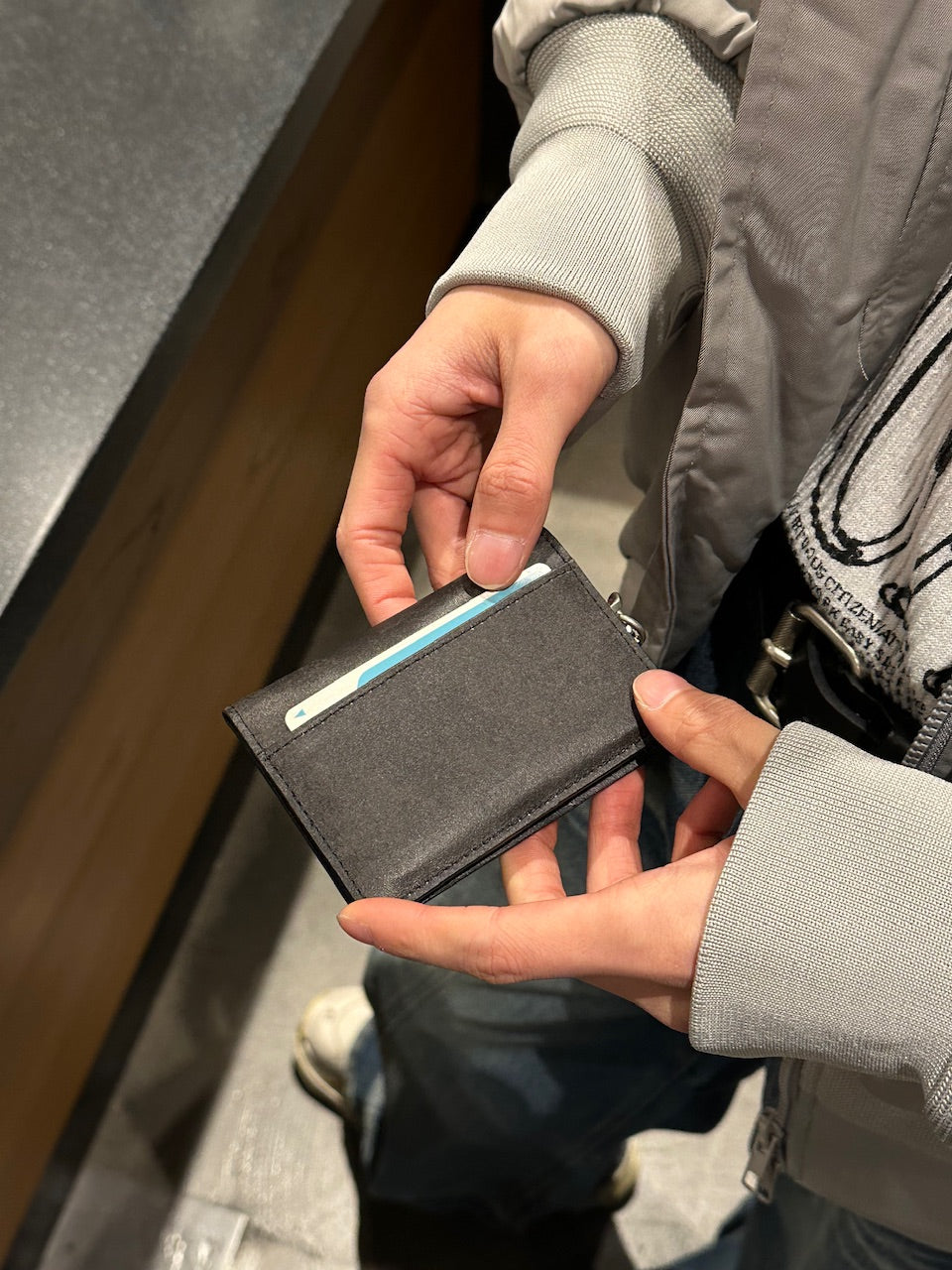 大阪店WEB限定【Chikashitsu +】original card case – PRESSING WEB SHOP