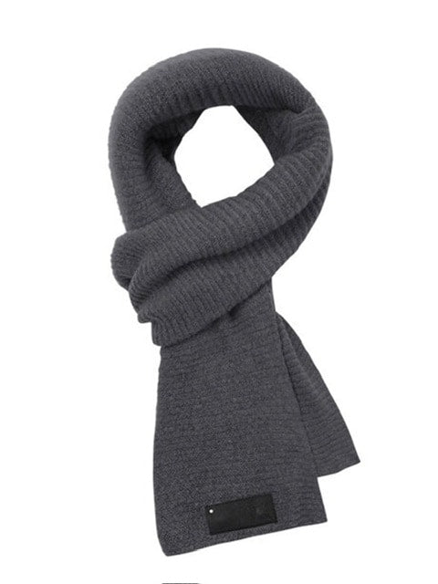 【Miseki seoul】Patch knit muffler