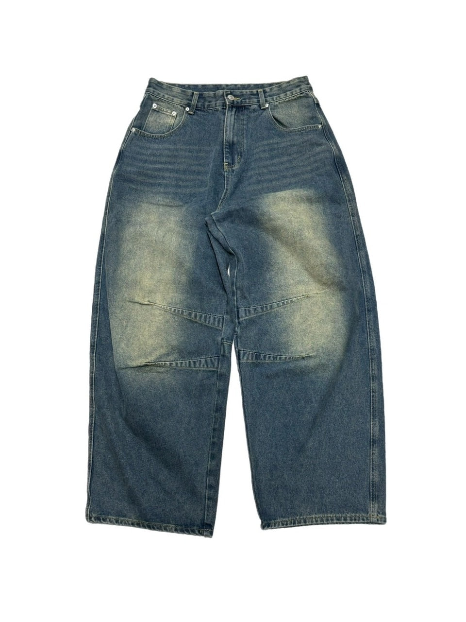 受注制【youll】pin tuck denim pants (2color)