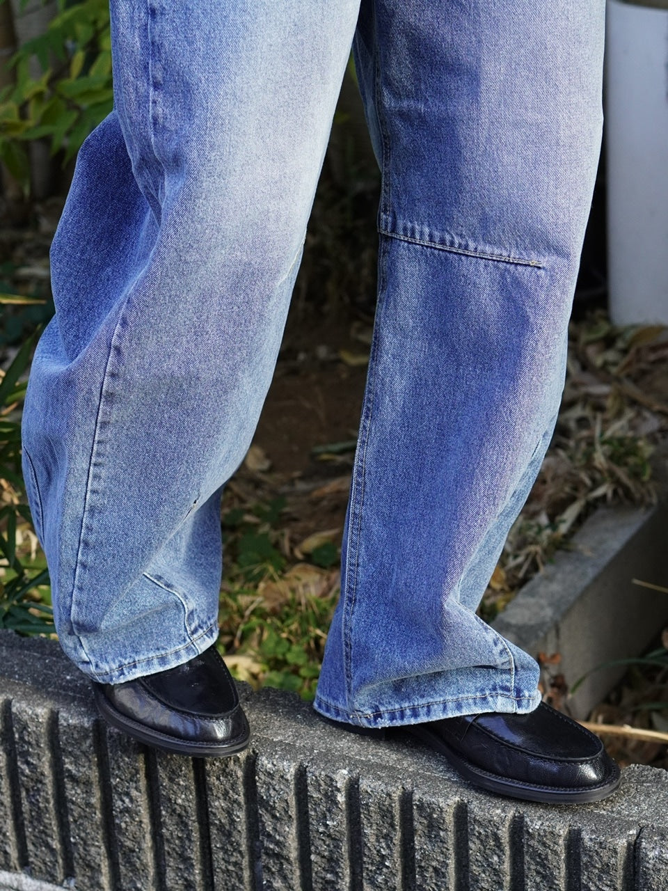 東京店WEB限定【Chikashitsu +】basic leather loafer (2color)