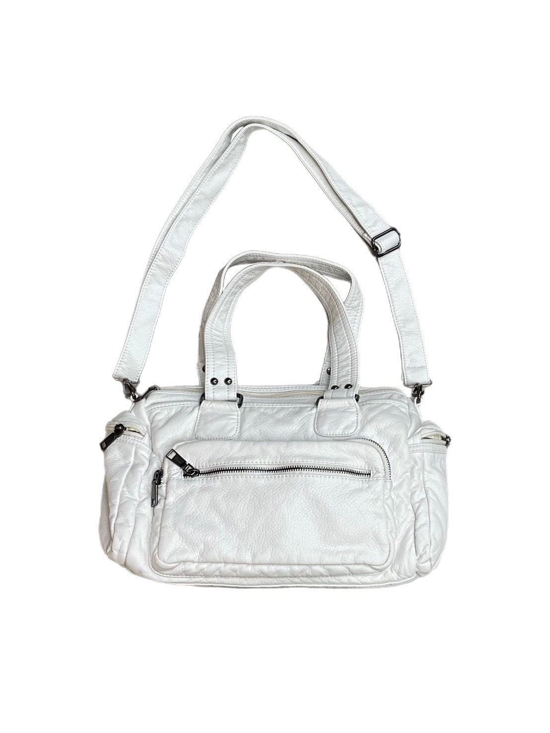 受注制【Chikashitsu +】vintage wash shoulder bag