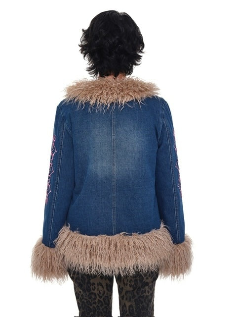 【YOUTHBATH】Fluffy washed jacket