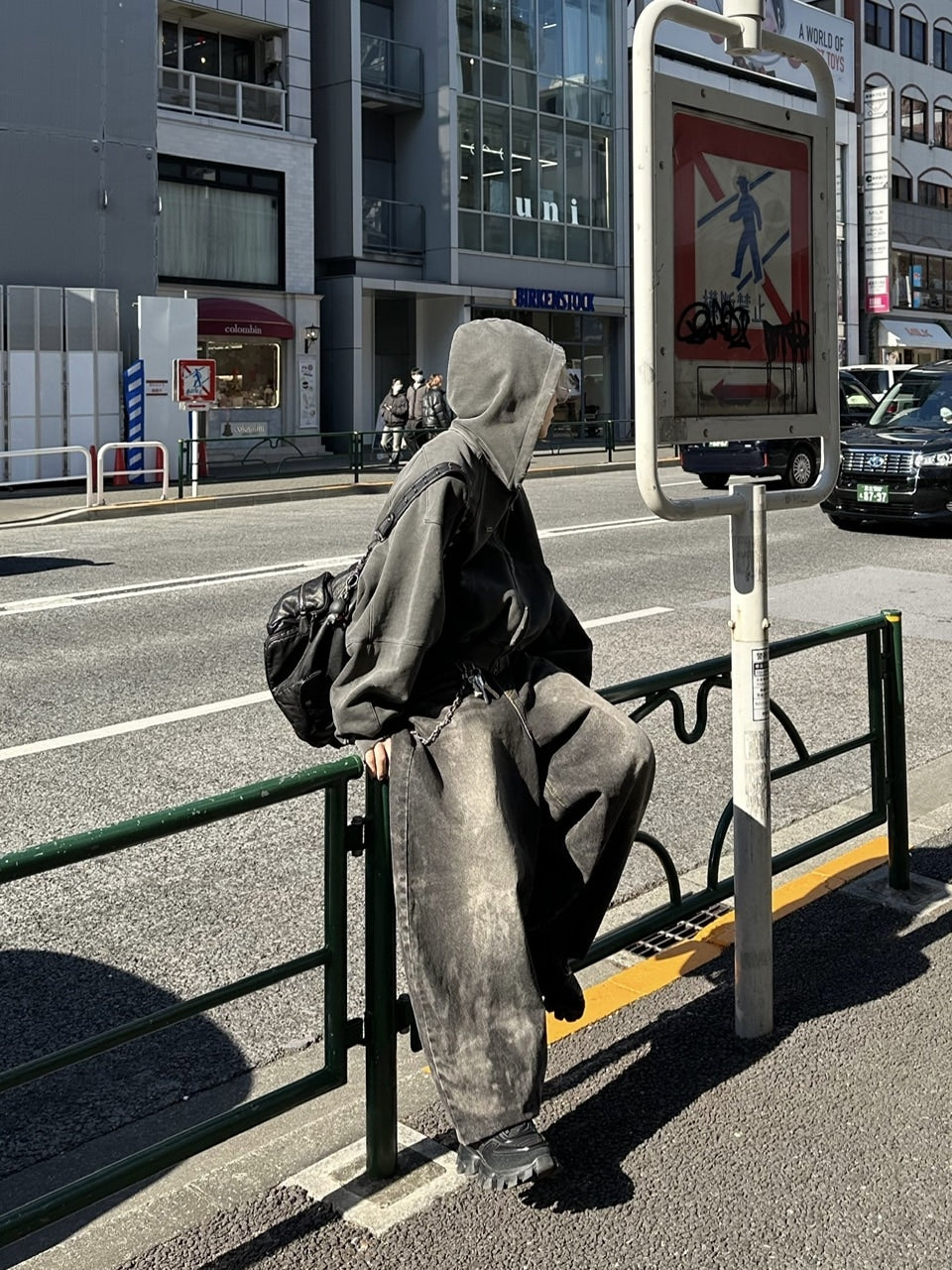 大阪店WEB限定受注制【Chikashitsu +】dirty wash balloon denim pants