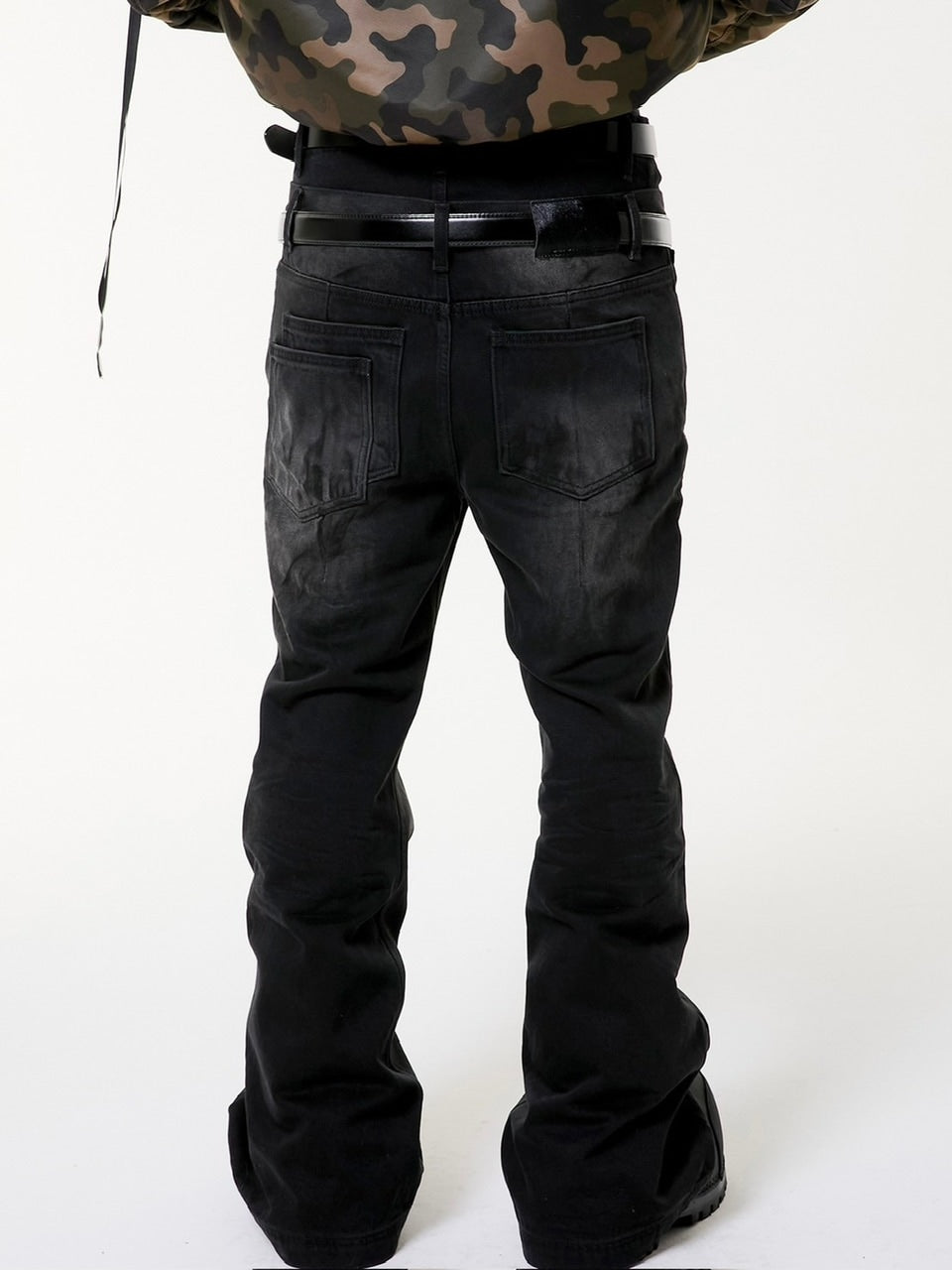 【ANOTHERYOUTH】double waist jeans