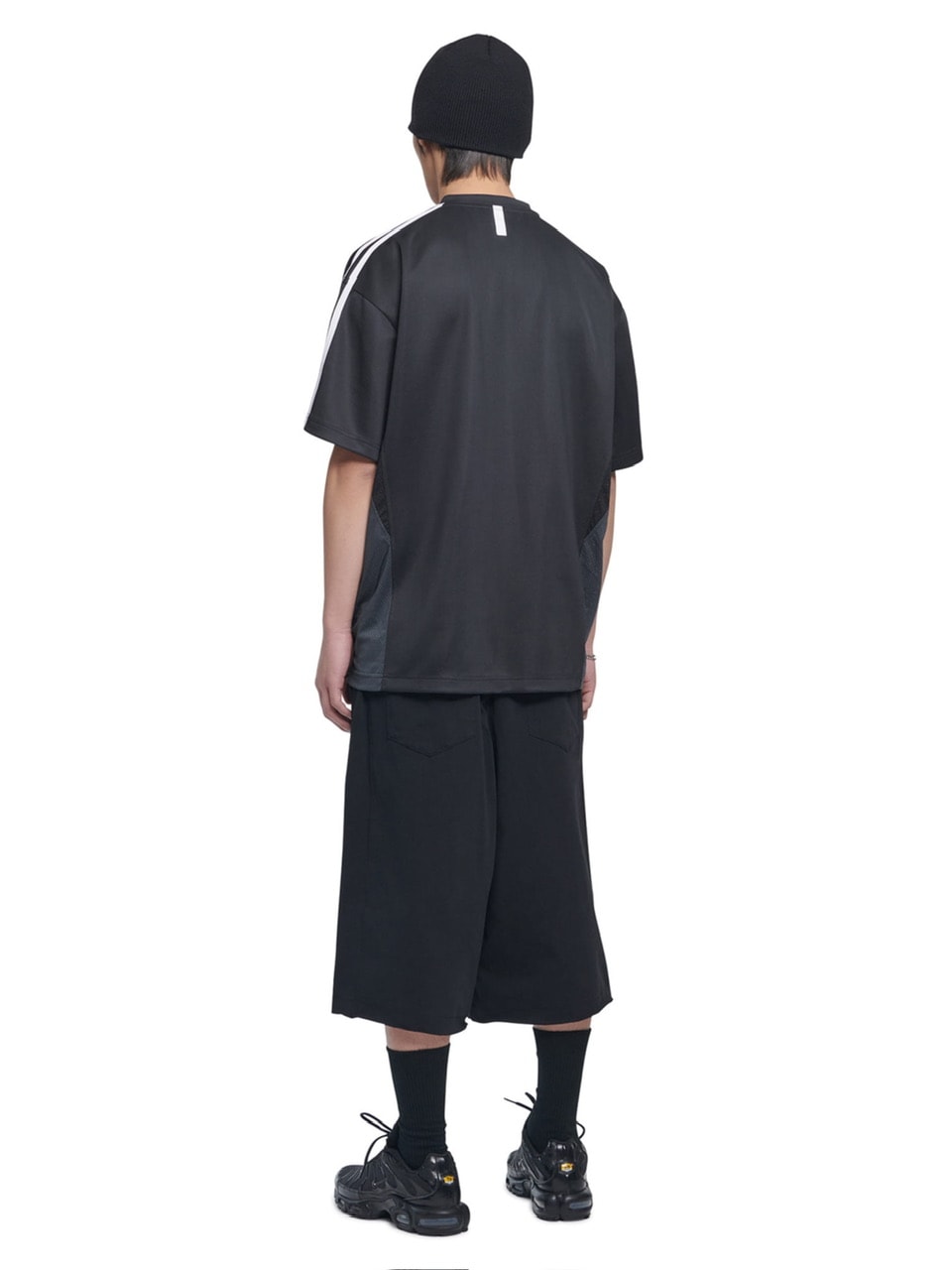 【NOMANUAL】SWEEP BASEBALL JERSEY / 【ノーマニュアル】ベースボールジャージロゴ半袖Tシャツ