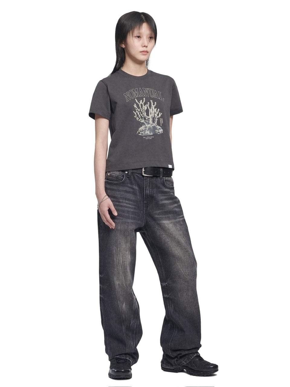 【NOMANUAL】METAL CORAL REEF T-SHIRT