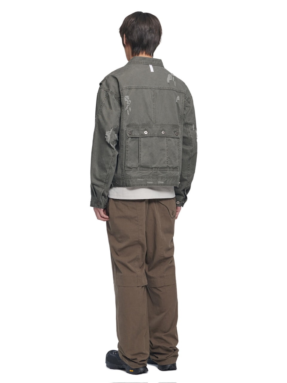 【NOMANUAL】I.P DAMAGED JACKET