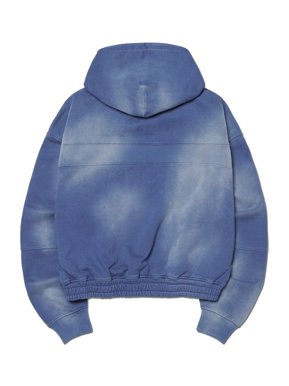 【NOMANUAL】STAIN WASHED HOODIE / 【ノーマニュアル】ステインウォッシュド長袖パーカー