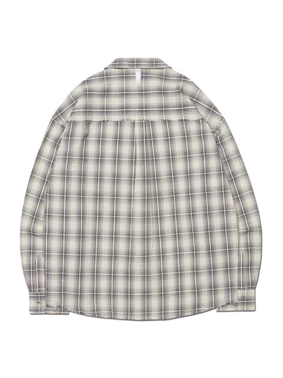 【NOMANUAL】SEERSUCKER CHECK SHIRTS