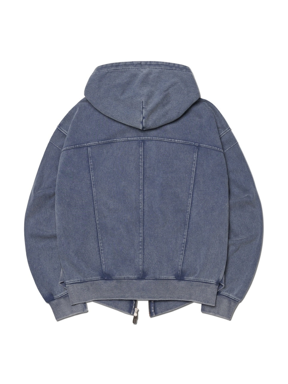 【NOMANUAL】VINTAGE LAYER HOODED ZIP-UP / 【ノーマニュアル】ビンテージレイヤードジップアップパーカー
