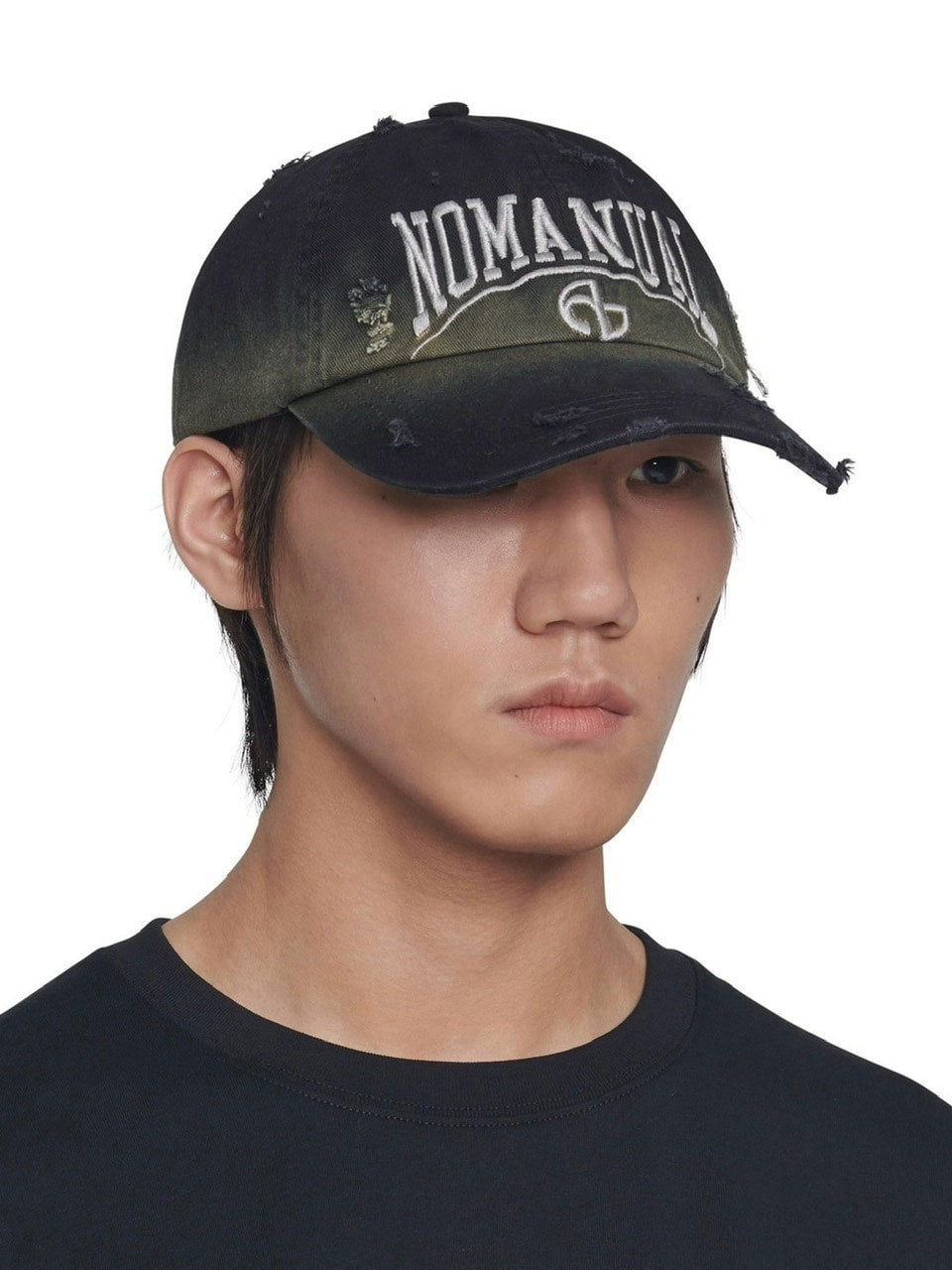 【NOMANUAL】DESTROYED BALL CAP
