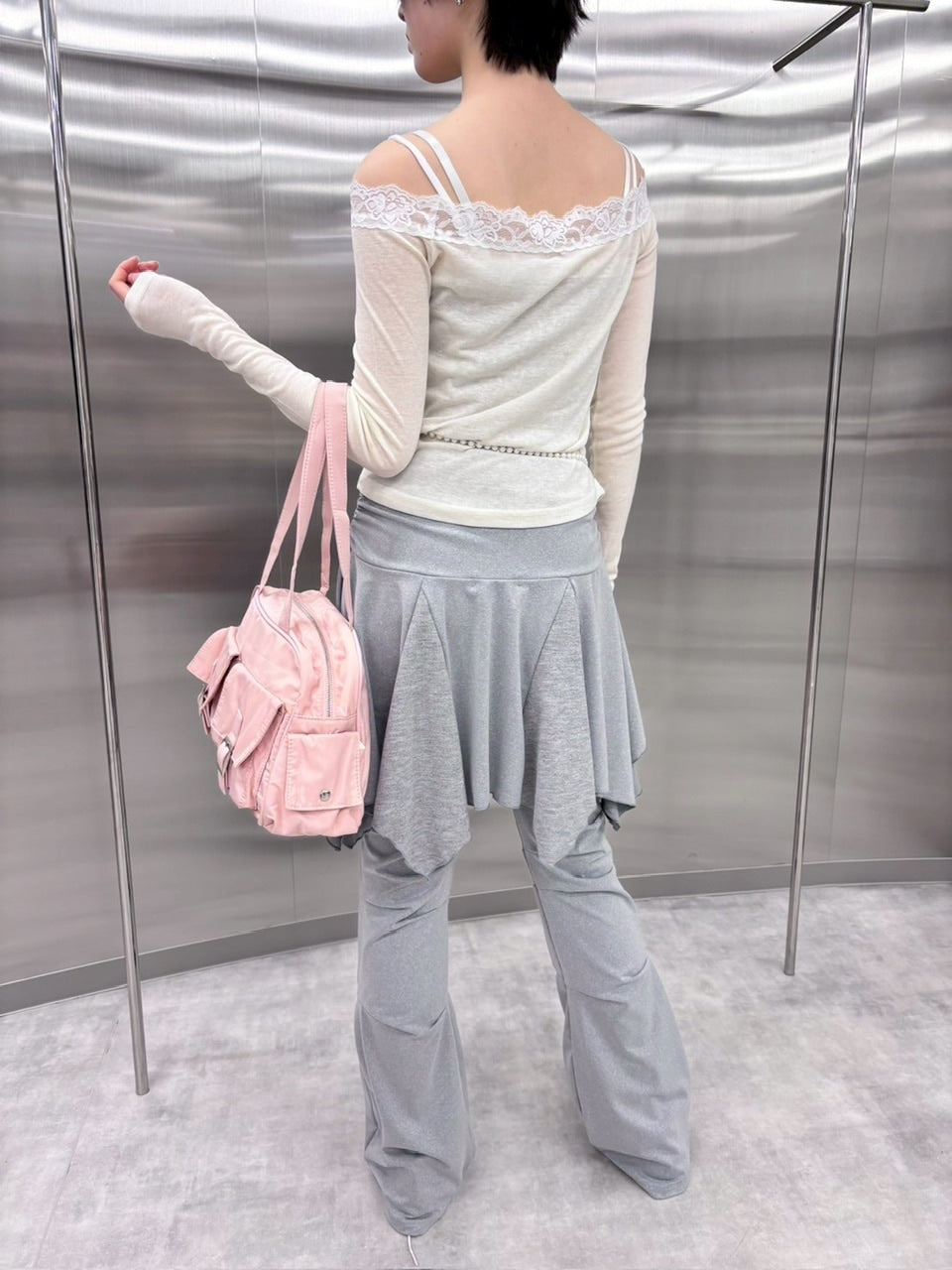 受注制【nmtc +】rose off long sleeve (3color)