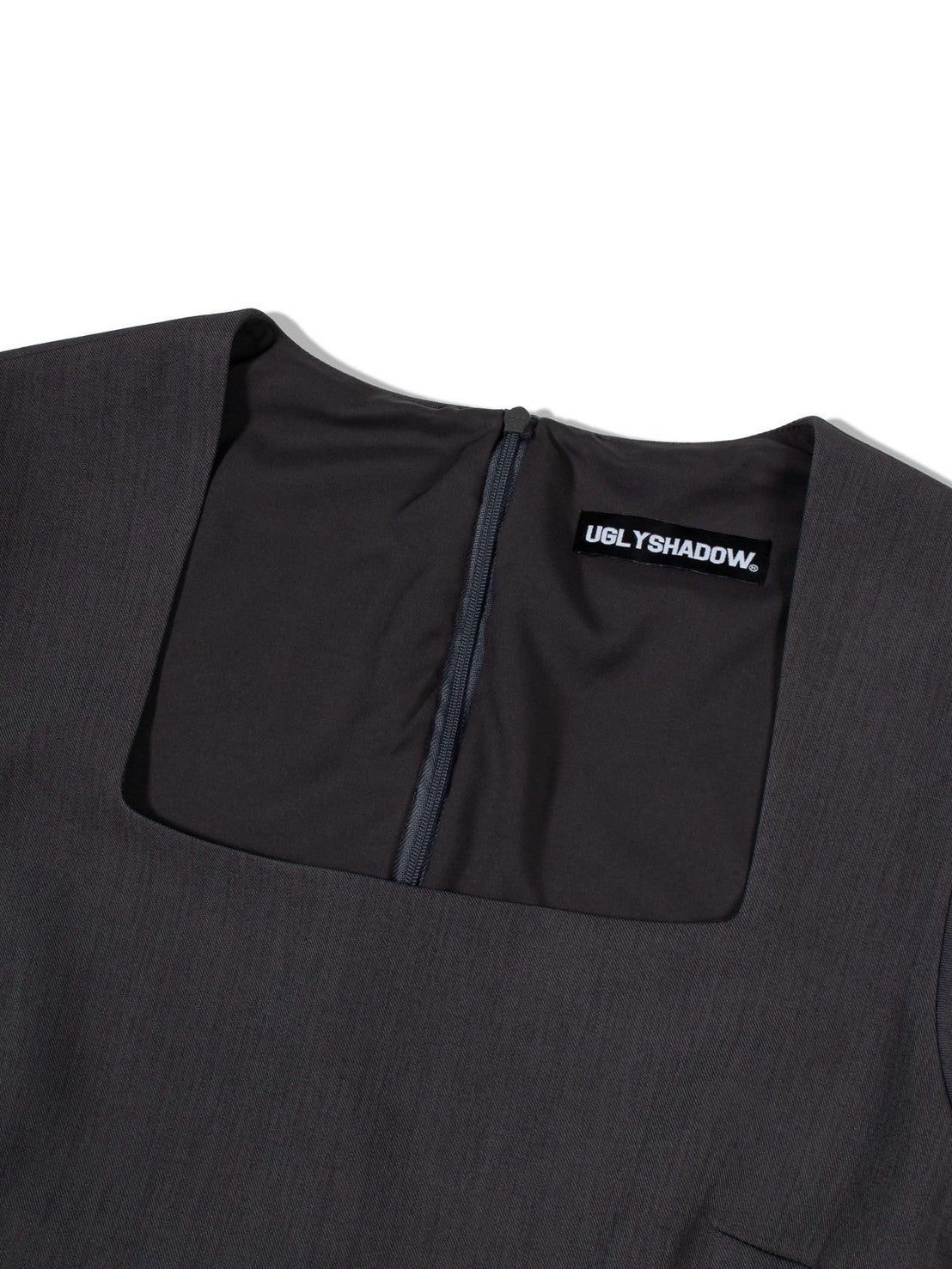 【Uglyshadow】SQUARE RIBBON DRESS