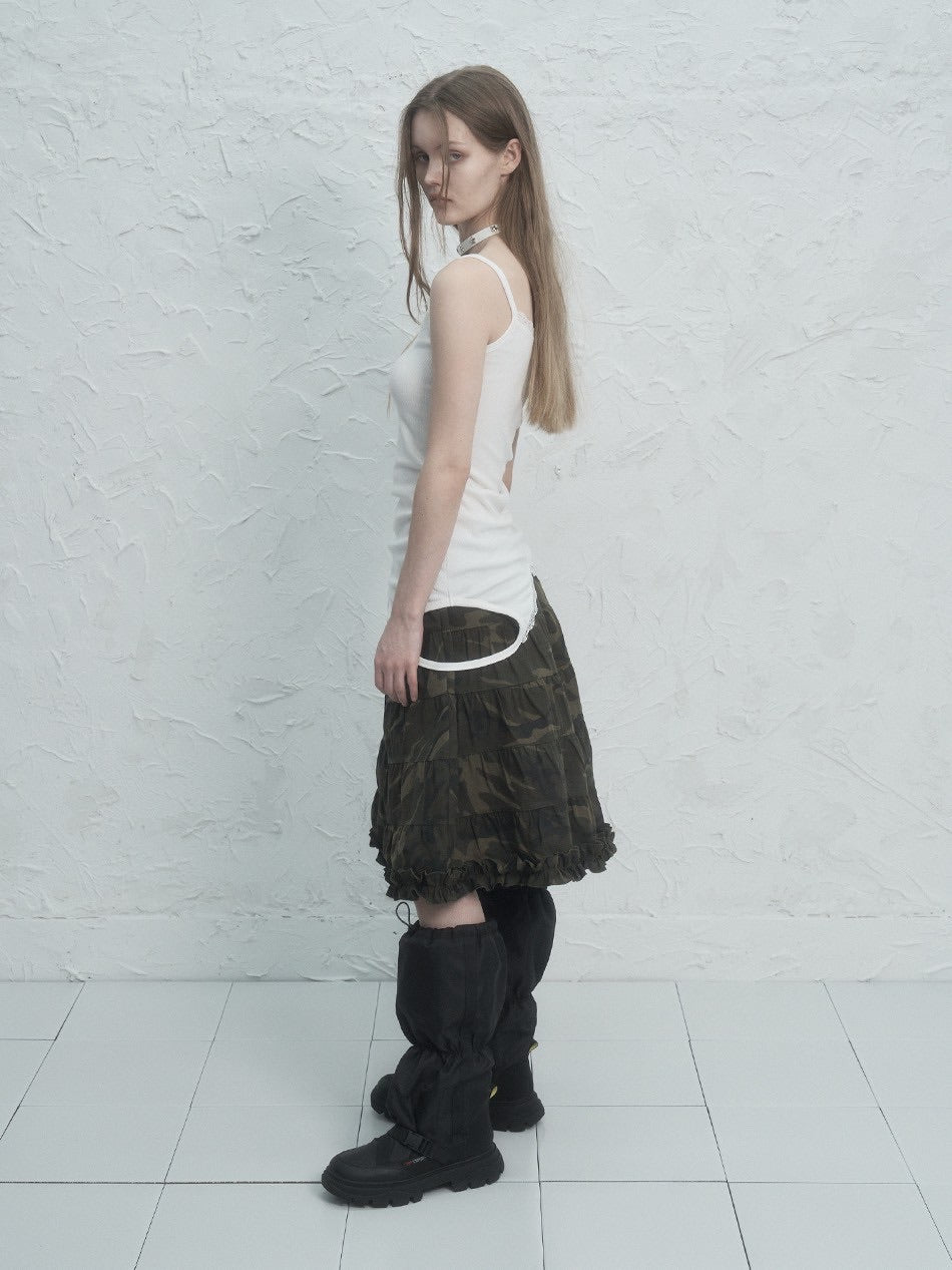 【SETUP‐EXE】LACE UP DOWN SLEEVELESS
