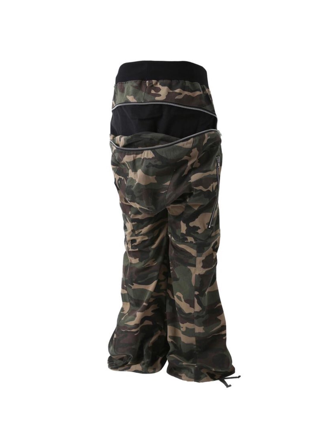 【roaringrad】ZIPPER SAGGING PANTS CAMOUFLAGE