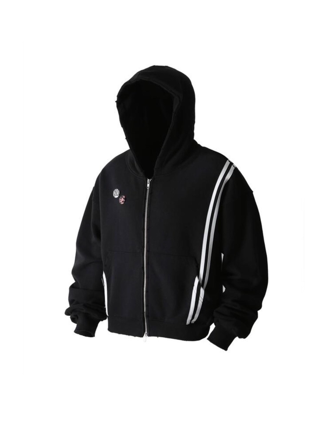 【roaringrad】WASHED HOODIE ZIP-UP 1