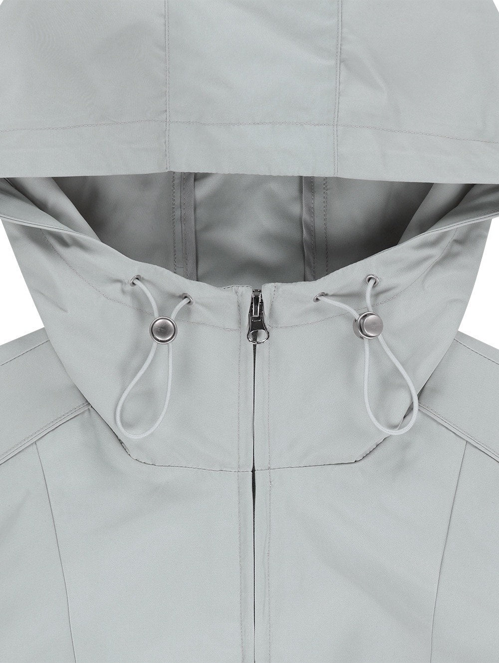 【TUOMIO】NYLON HOODED VEST