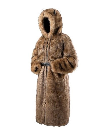 【The Boy Has No Patience】BLOOD MOON NIGHT BOXER ECO-FRIENDLY FUR COAT