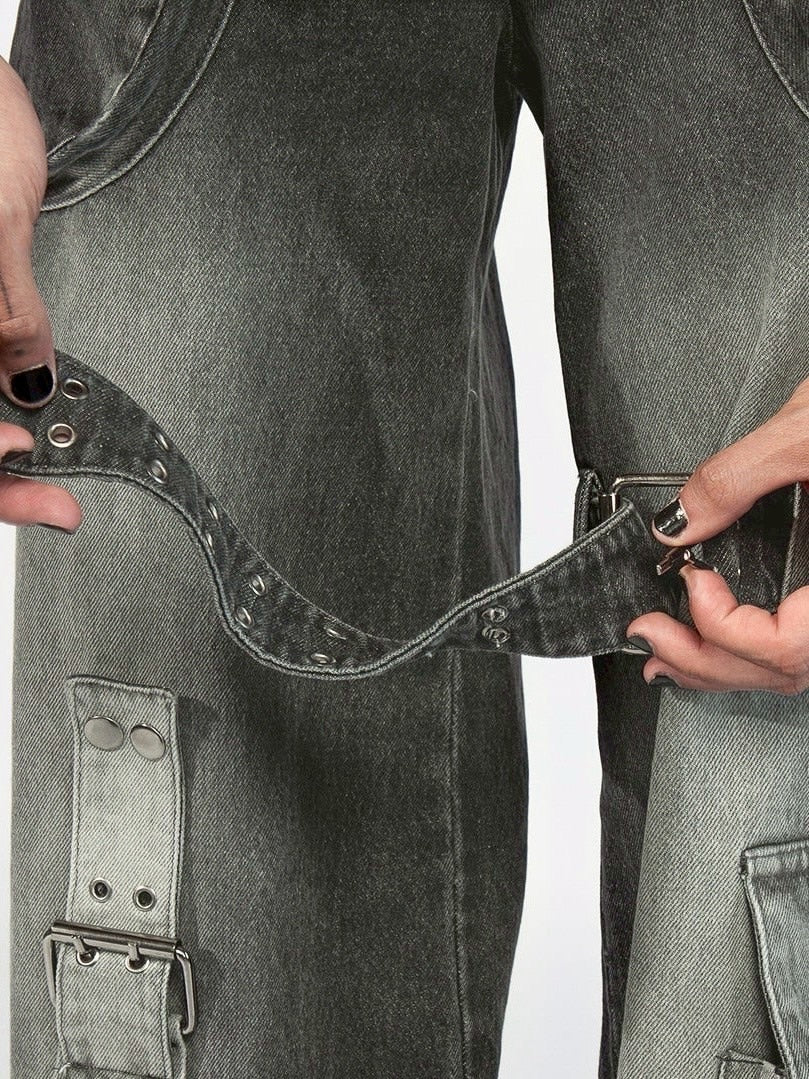 【BLIND MIND STUDIOS】Heavyweight 2IN1 Jeans