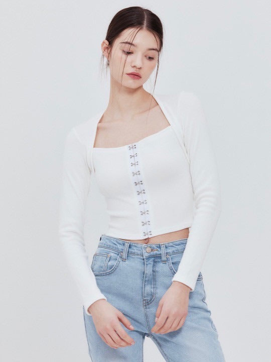 【NOTYOURROSE】Hook square top