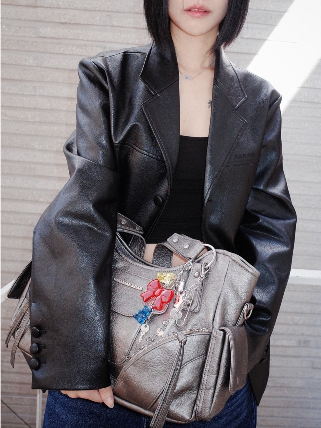 【IUGAMAKARAS】Colorful Ribbon Keyring