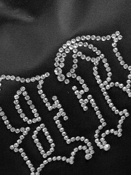 【BLACK PURPLE】Glow Corset Bag