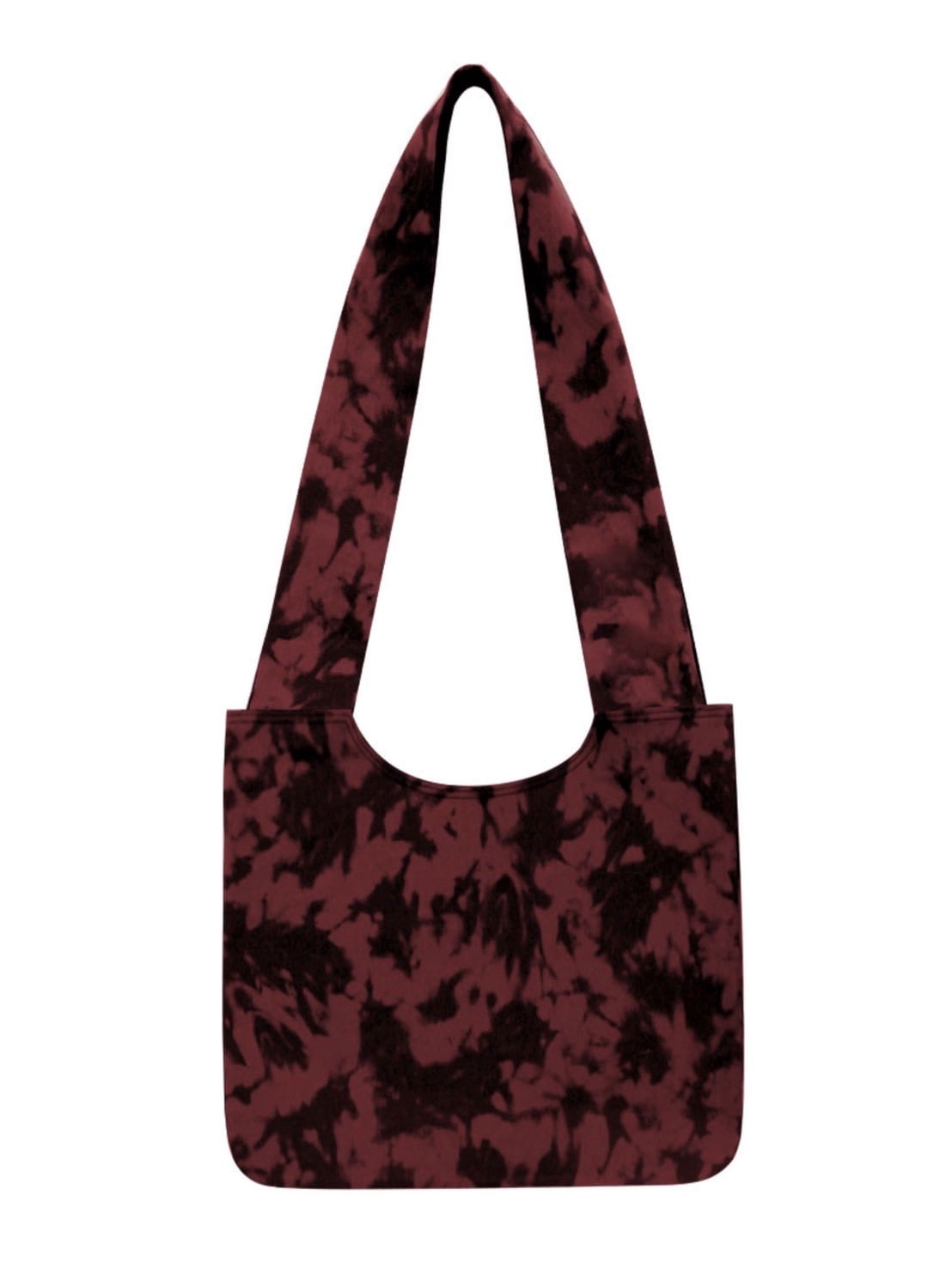 【BLACK PURPLE】Deux-Eyelet Long Handle Bag