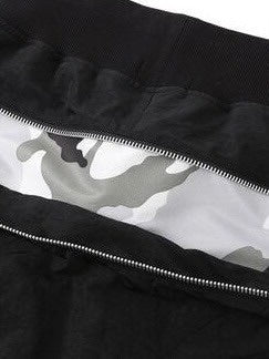 【roaringrad】ZIPPER SAGGING BERMUDA PANTS