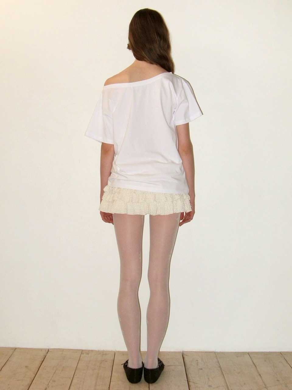 【CRANK】LACE CANCAN SKIRT PANTS