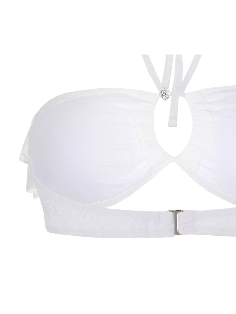 【CRANK】EYELET FRILL BIKINI SET